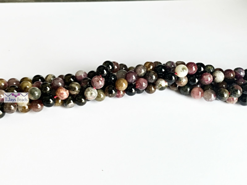 8mm Semi Precious Gemstone Rounds Beads for Jewellery Making (app. 46-50 beads)