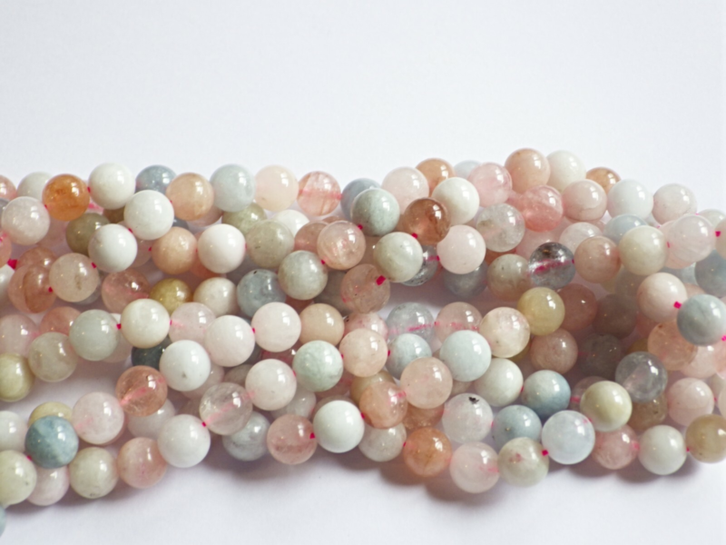 8mm Semi Precious Gemstone Rounds Beads for Jewellery Making (app. 46-50 beads)