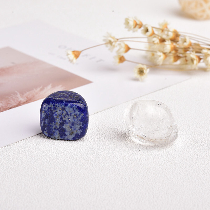 5Sets Natural Quartz Crystal Gemstone 7 Chakra Healing Balance Tumbled Stones