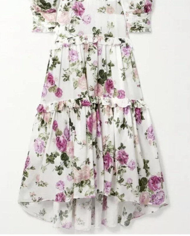 LoveShackFancy  lorencia roses long maxi dress XS 2  NWT $700