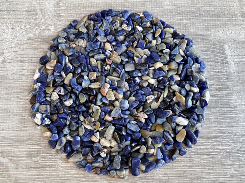 Grade A++ Semi Tumbled Gemstone Mini Chips 3 - 18 mm, Wholesale Bulk Lot