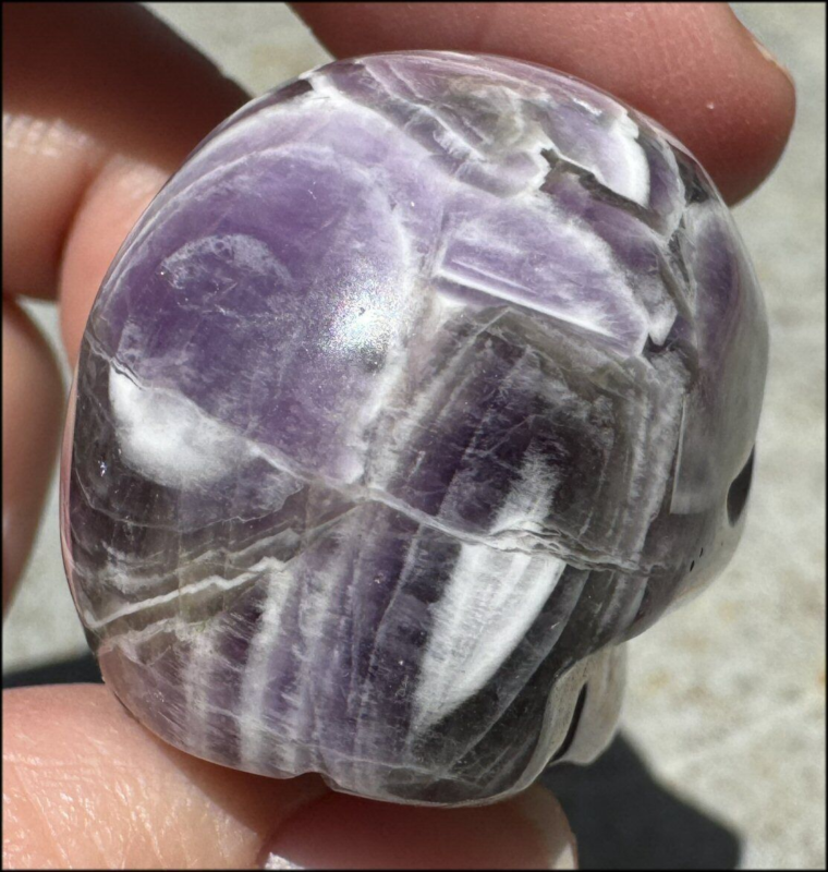 Synergy 7 / "Melody&apos;s Stone" CRYSTAL SKULL - Healing work, Balance Chakras
