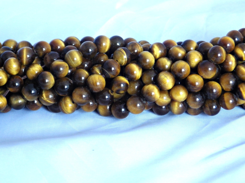 8mm Semi Precious Gemstone Rounds Beads for Jewellery Making (app. 46-50 beads)