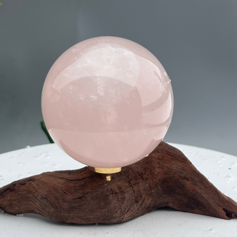 234g Natural powder crystal Ball Quartz Crystal Sphere Reiki Healing