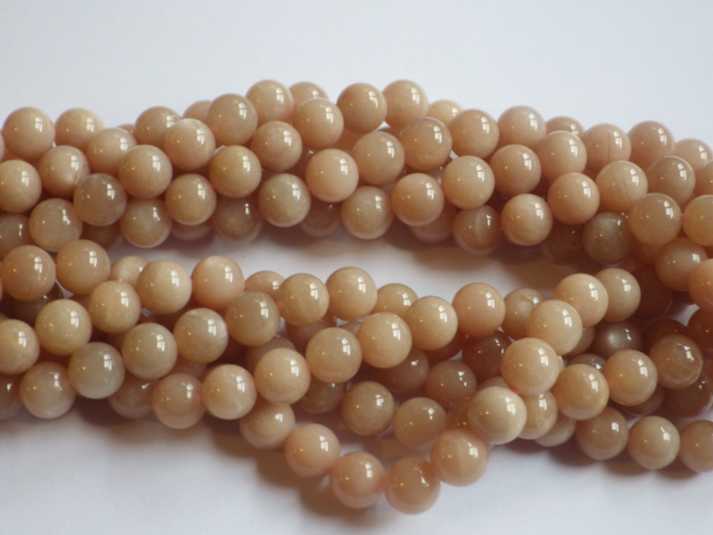 8mm Semi Precious Gemstone Rounds Beads for Jewellery Making (app. 46-50 beads)