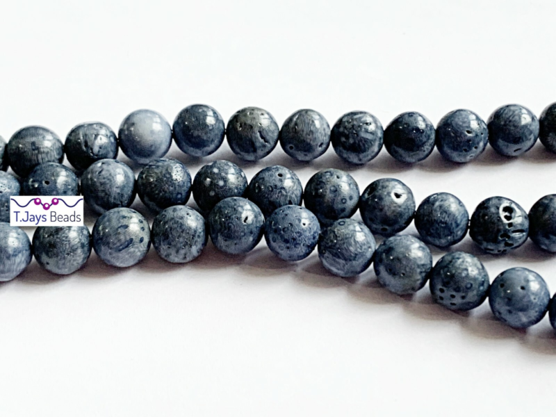 8mm Semi Precious Gemstone Rounds Beads for Jewellery Making (app. 46-50 beads)