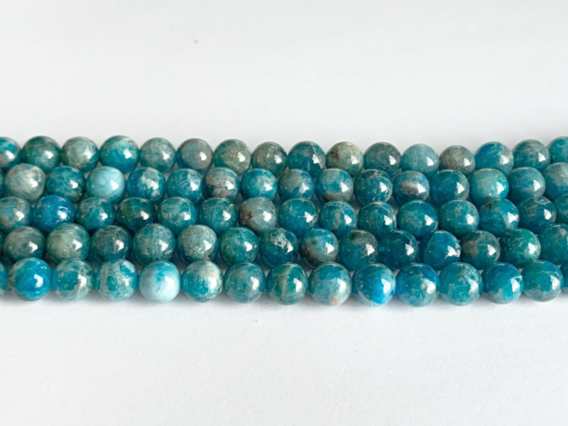 8mm Semi Precious Gemstone Rounds Beads for Jewellery Making (app. 46-50 beads)