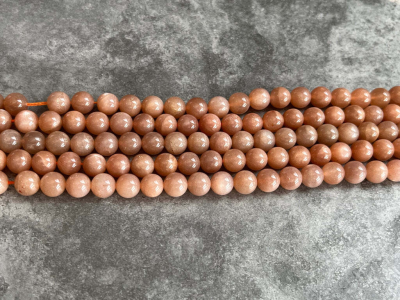 8mm Semi Precious Gemstone Rounds Beads for Jewellery Making (app. 46-50 beads)