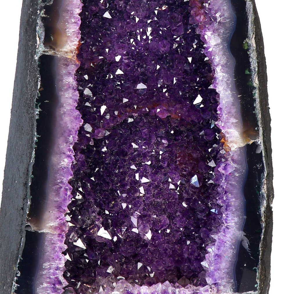 AAA Quality - Vivid Amethyst - 42x16x11 cm - Geode- 10 kg