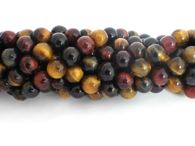 8mm Semi Precious Gemstone Rounds Beads for Jewellery Making (app. 46-50 beads)