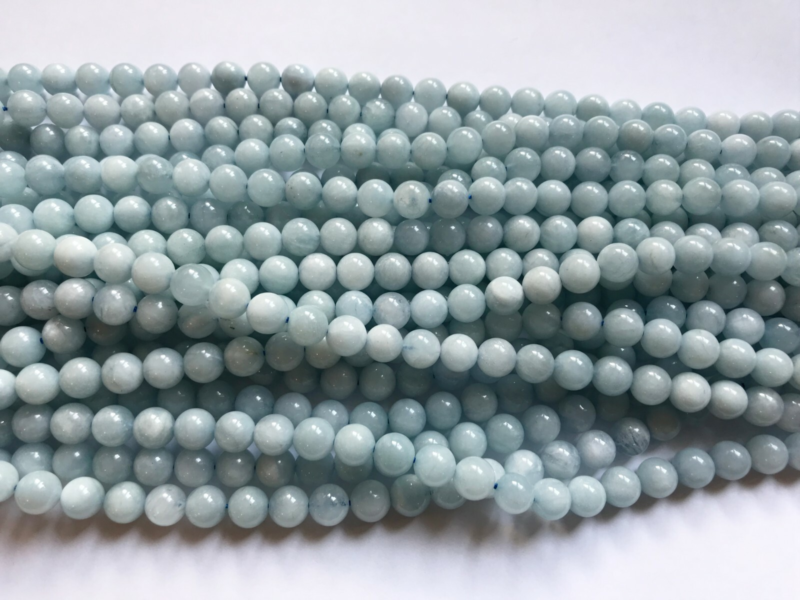 8mm Semi Precious Gemstone Rounds Beads for Jewellery Making (app. 46-50 beads)