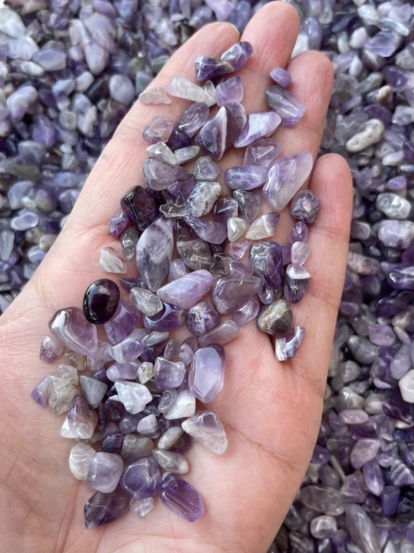Grade A++ Semi Tumbled Gemstone Mini Chips 3 - 18 mm, Wholesale Bulk Lot