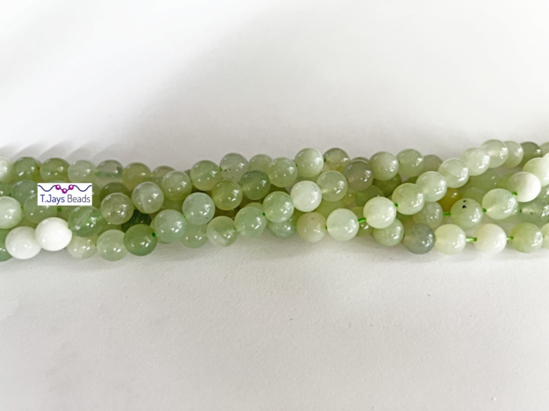 8mm Semi Precious Gemstone Rounds Beads for Jewellery Making (app. 46-50 beads)