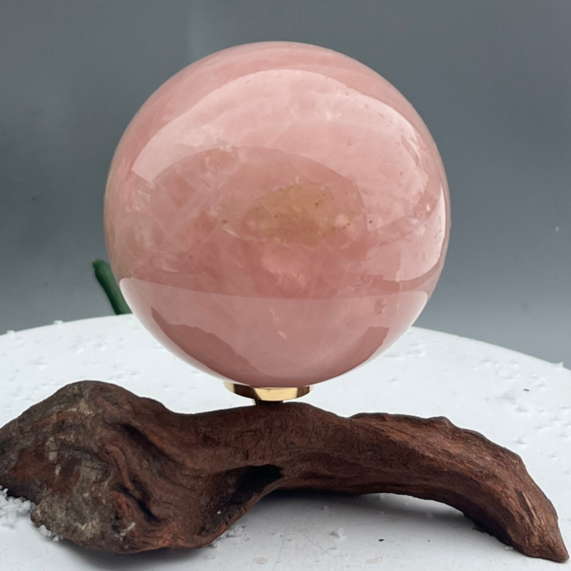 326g Natural powder crystal Ball Quartz Crystal Sphere Reiki Healing
