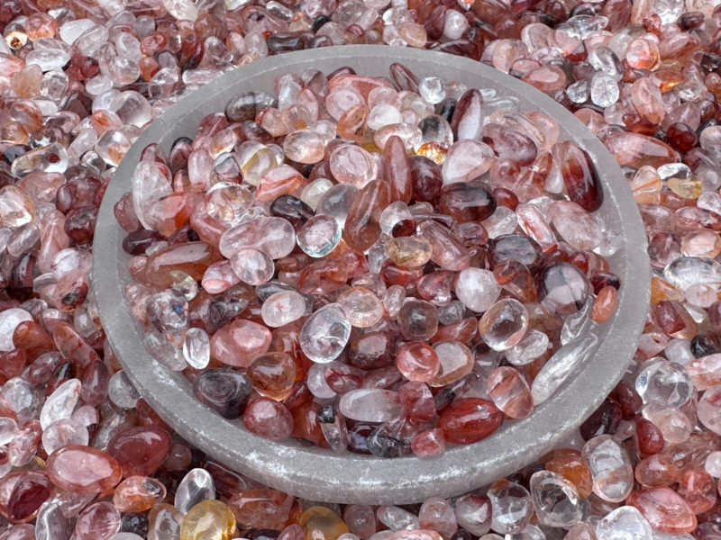 Grade A++ Semi Tumbled Gemstone Mini Chips 3 - 18 mm, Wholesale Bulk Lot