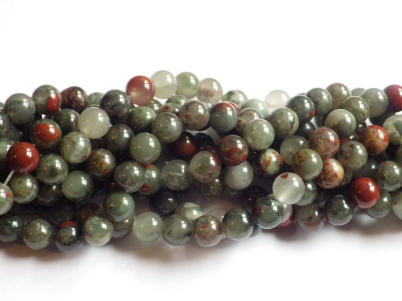8mm Semi Precious Gemstone Rounds Beads for Jewellery Making (app. 46-50 beads)