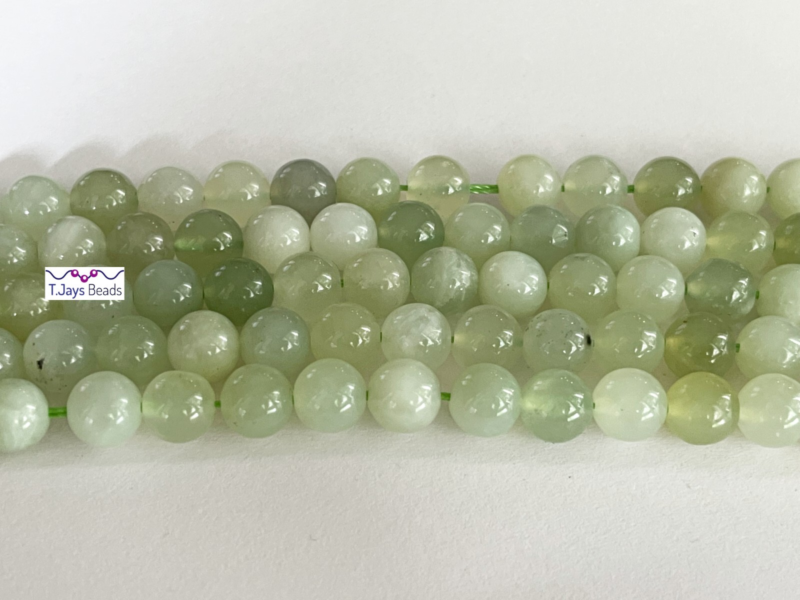 8mm Semi Precious Gemstone Rounds Beads for Jewellery Making (app. 46-50 beads)