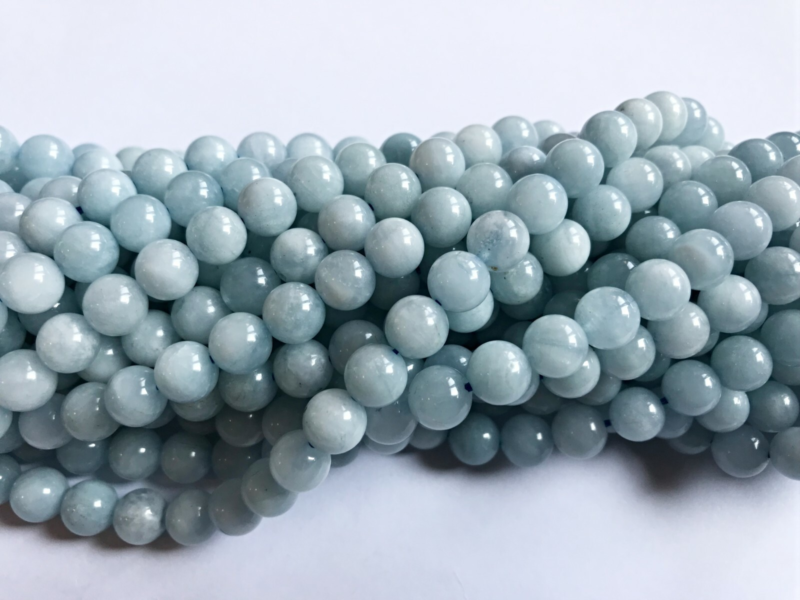 8mm Semi Precious Gemstone Rounds Beads for Jewellery Making (app. 46-50 beads)