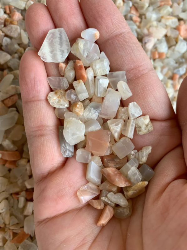 Grade A++ Semi Tumbled Gemstone Mini Chips 3 - 18 mm, Wholesale Bulk Lot