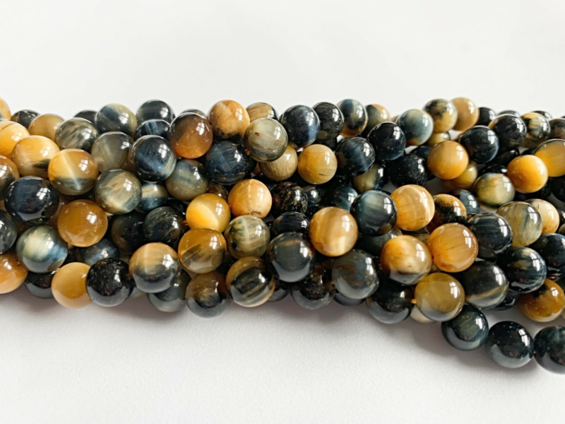 8mm Semi Precious Gemstone Rounds Beads for Jewellery Making (app. 46-50 beads)
