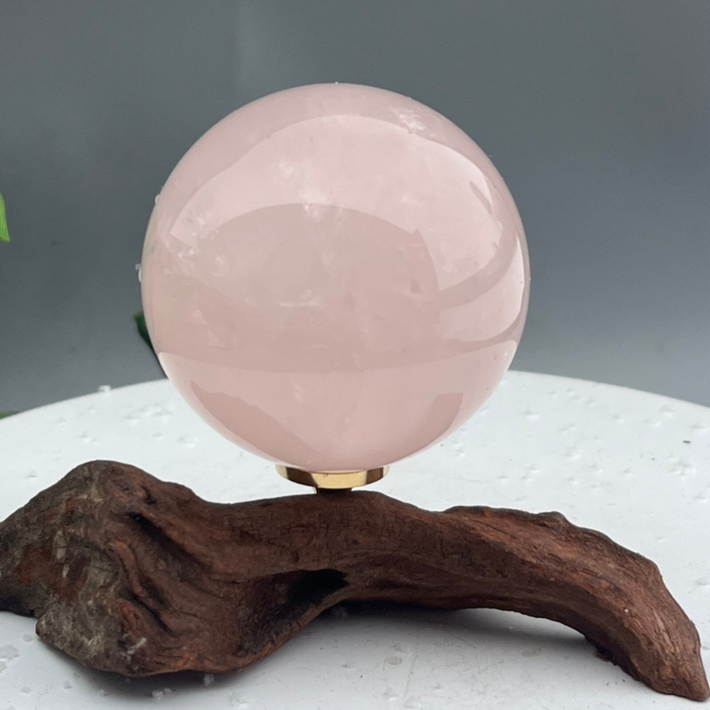 234g Natural powder crystal Ball Quartz Crystal Sphere Reiki Healing