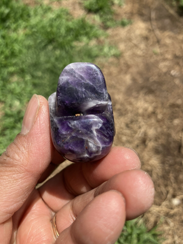 Amethyst Skull