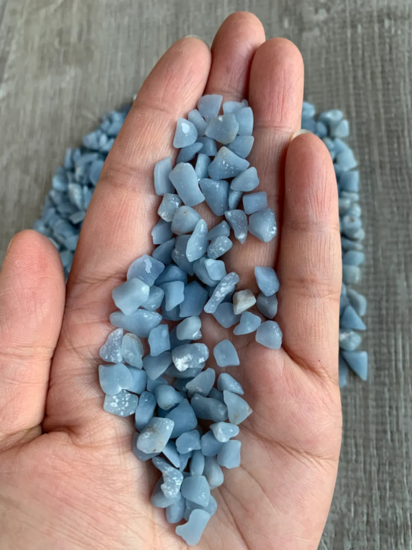 Grade A++ Semi Tumbled Gemstone Mini Chips 3 - 18 mm, Wholesale Bulk Lot
