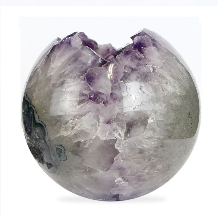 Extra Size - Top Quality - Amethyst Sphere - Height: 200 mm - Width: 200 mm- 9000 g