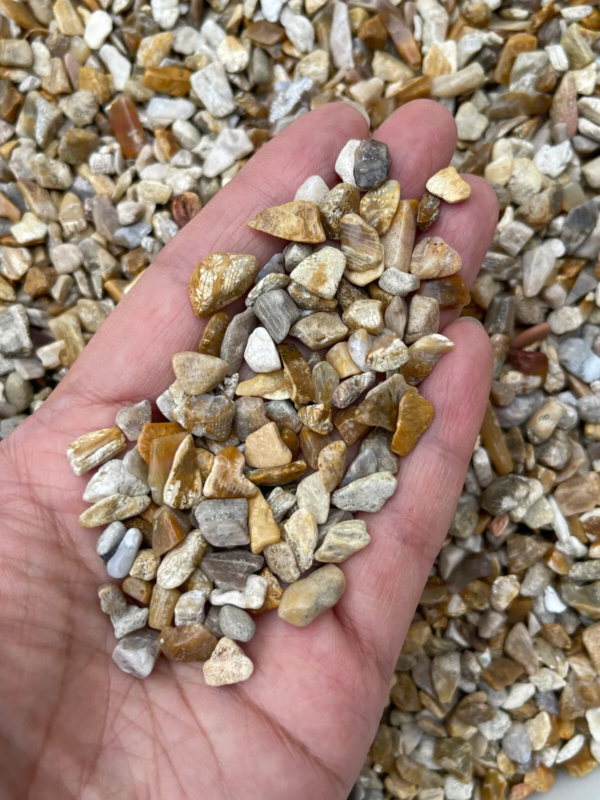 Grade A++ Semi Tumbled Gemstone Mini Chips 3 - 18 mm, Wholesale Bulk Lot