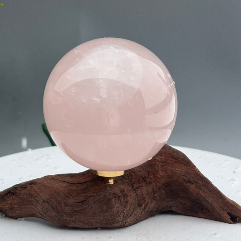 234g Natural powder crystal Ball Quartz Crystal Sphere Reiki Healing