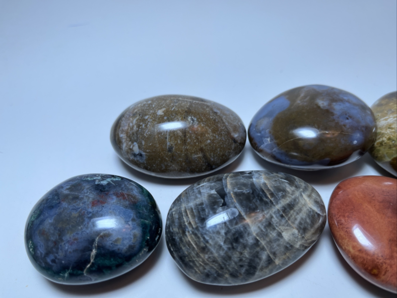 Palm Stones Lot/ Mixed Material