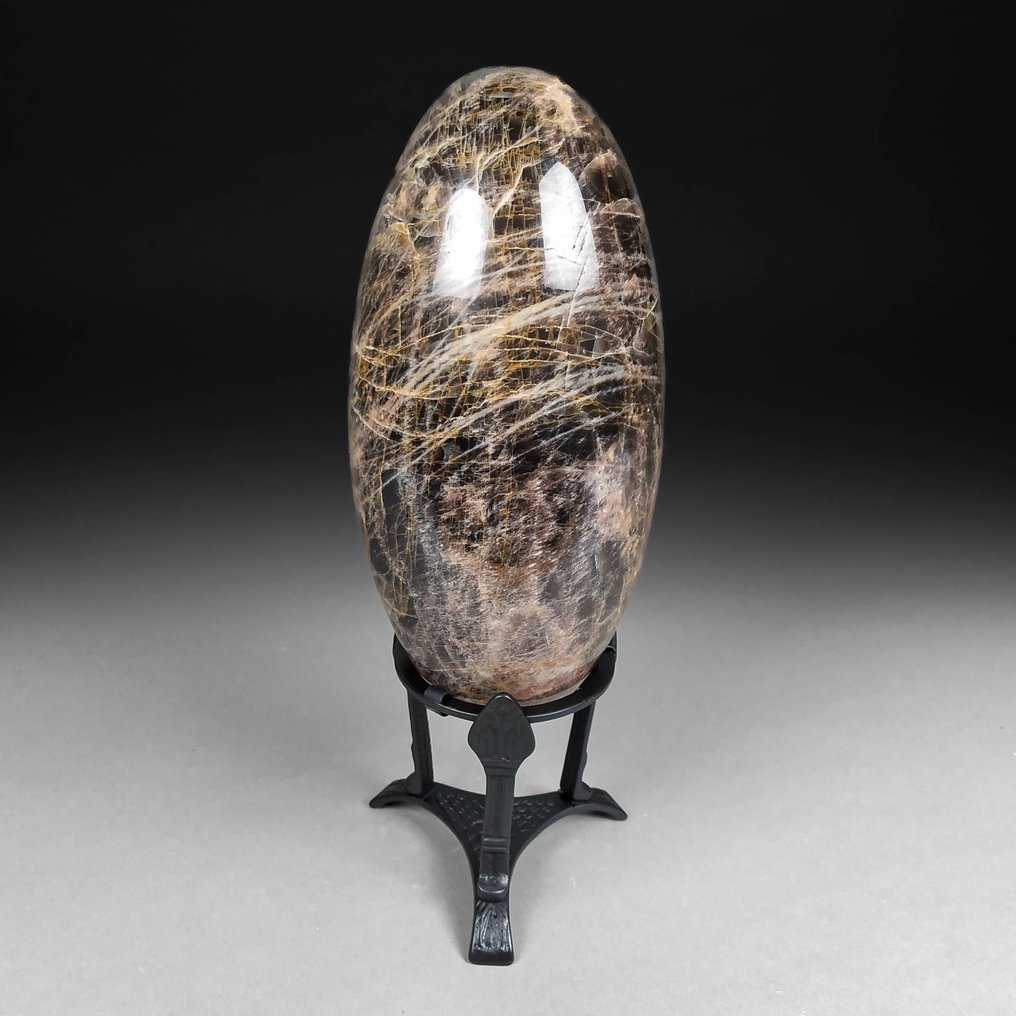 Amazing Microcline Lingam - Height: 18 cm - Width: 8.4 cm- 1.91 kg