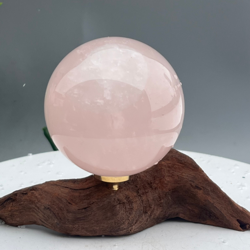 234g Natural powder crystal Ball Quartz Crystal Sphere Reiki Healing