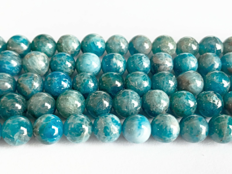 8mm Semi Precious Gemstone Rounds Beads for Jewellery Making (app. 46-50 beads)