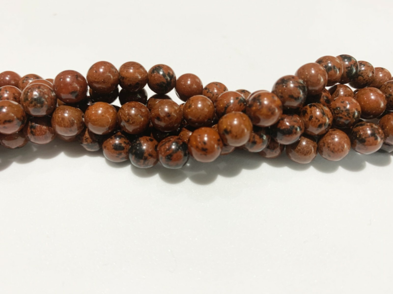 8mm Semi Precious Gemstone Rounds Beads for Jewellery Making (app. 46-50 beads)