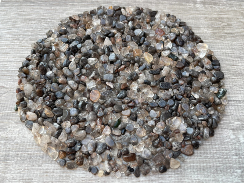 Grade A++ Semi Tumbled Gemstone Mini Chips 3 - 18 mm, Wholesale Bulk Lot