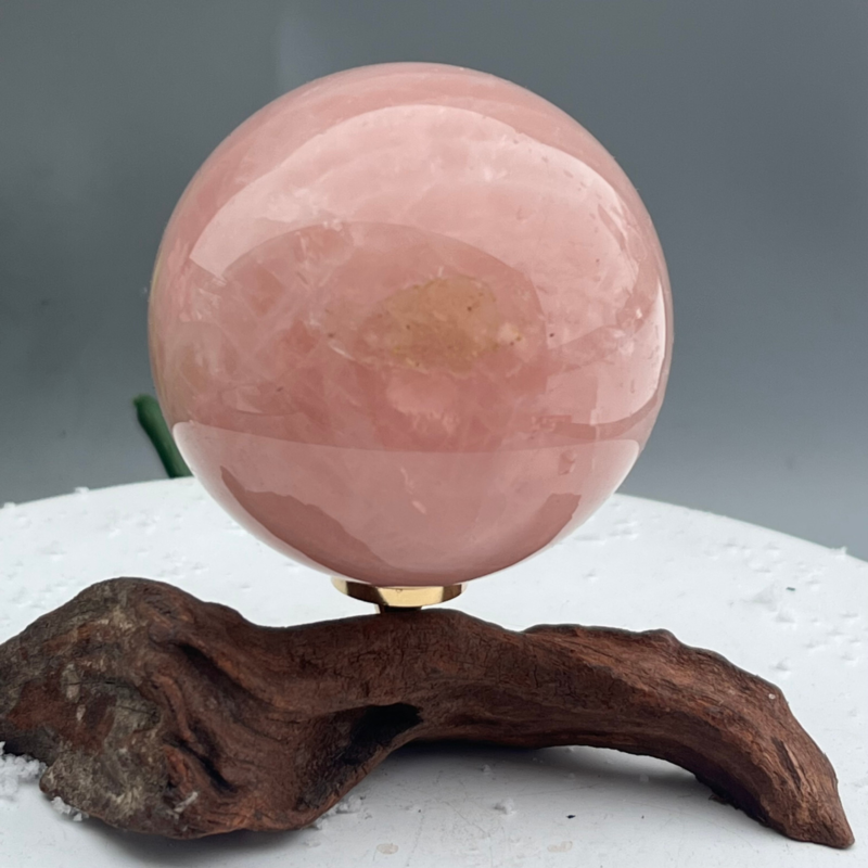 326g Natural powder crystal Ball Quartz Crystal Sphere Reiki Healing