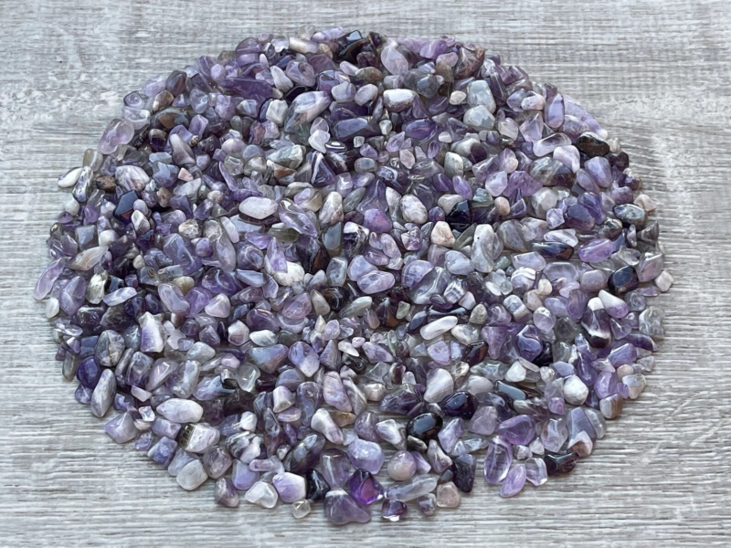 Grade A++ Semi Tumbled Gemstone Mini Chips 3 - 18 mm, Wholesale Bulk Lot
