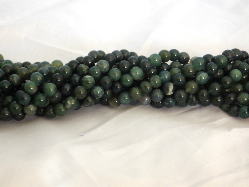 8mm Semi Precious Gemstone Rounds Beads for Jewellery Making (app. 46-50 beads)