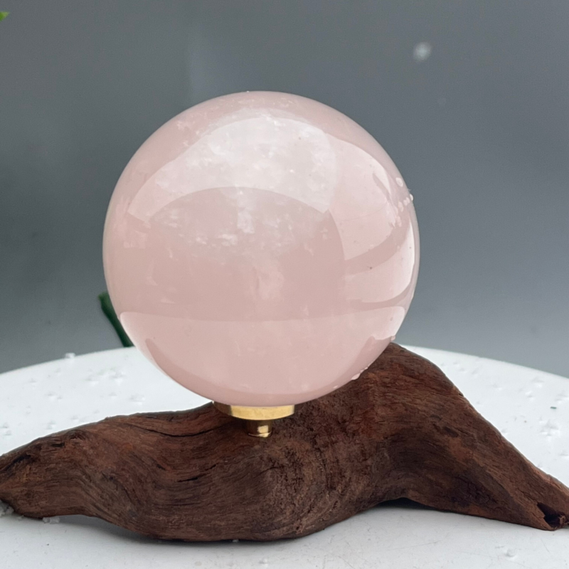 234g Natural powder crystal Ball Quartz Crystal Sphere Reiki Healing