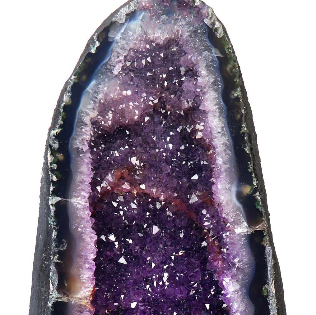 AAA Quality - Vivid Amethyst - 42x16x11 cm - Geode- 10 kg