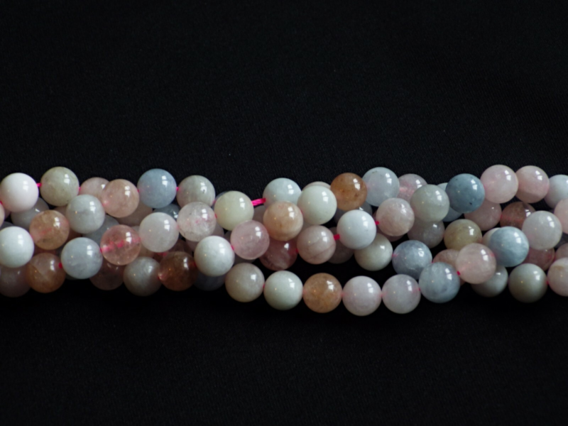 8mm Semi Precious Gemstone Rounds Beads for Jewellery Making (app. 46-50 beads)