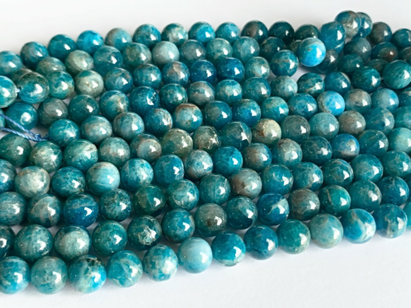 8mm Semi Precious Gemstone Rounds Beads for Jewellery Making (app. 46-50 beads)