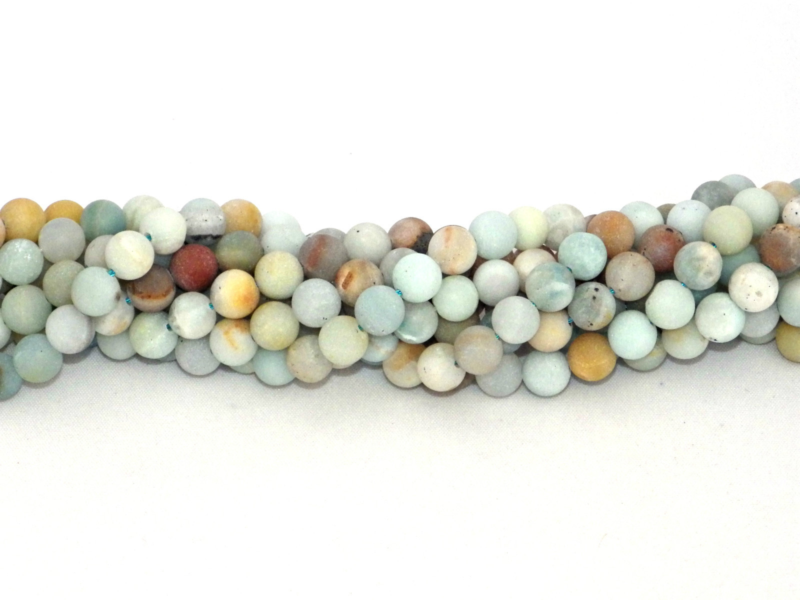 8mm Semi Precious Gemstone Rounds Beads for Jewellery Making (app. 46-50 beads)