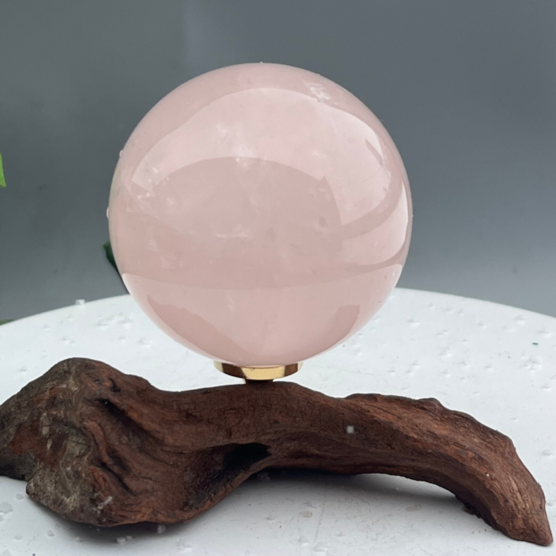 234g Natural powder crystal Ball Quartz Crystal Sphere Reiki Healing