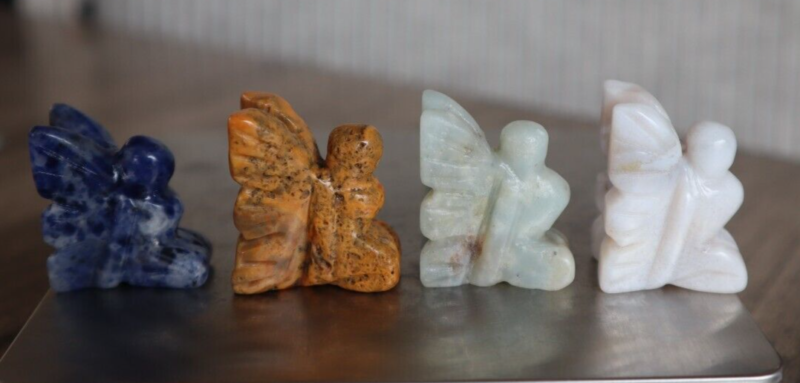 MIXED MATERIAL FAIRY BUNDLE (4) FAIRIES INCLUDED 43.8 GRAMS