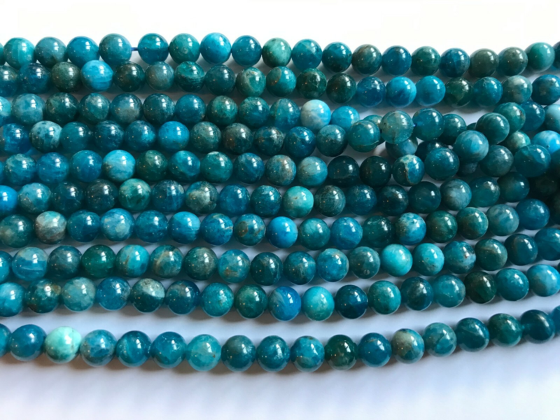 8mm Semi Precious Gemstone Rounds Beads for Jewellery Making (app. 46-50 beads)