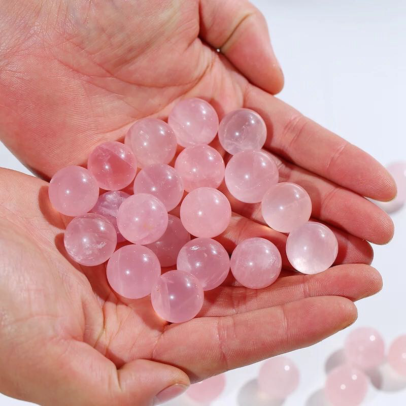 Natural Quartz Crystal Healing Gems Sphere Ball Energy Stone Reiki Decor + Stand