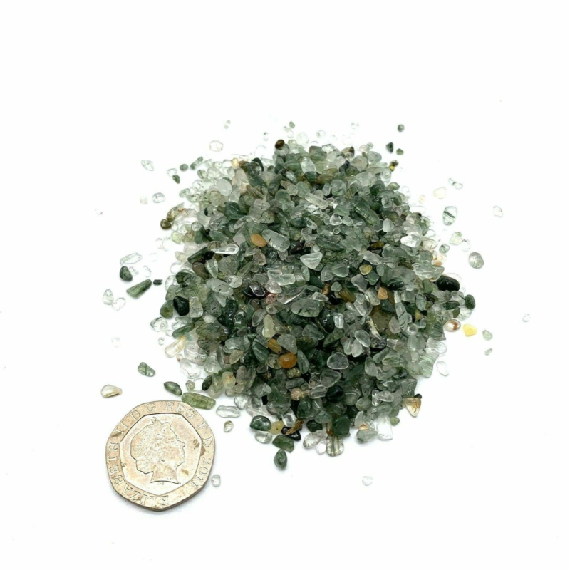 Mini Gemstones Chips Precious Polished Natural Healing Crystal Tiny 200 Pieces A