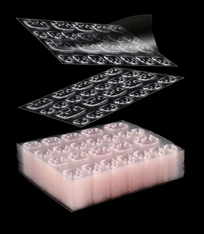 24pcs Press On False Finger Nails Fake Nails Glittered Solid Colours 52 Options